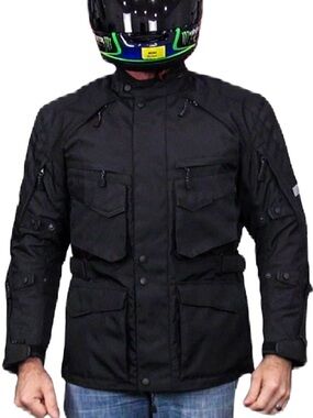 Motonation Pursang XXL Motorcycle 3-in-1 Jacket Waterproof Insulated CE Armored